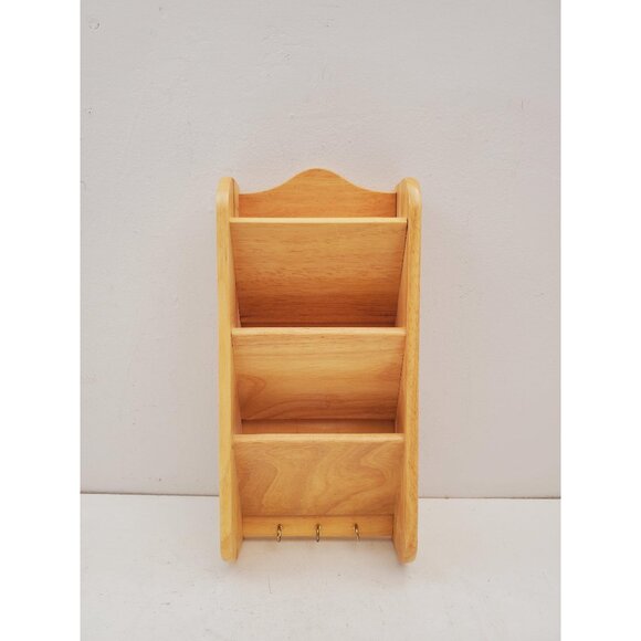 Entryway Wooden Mail and Key Organizer - Home Decor - Farmhouse Decor- Letter - Picture 1 of 10
